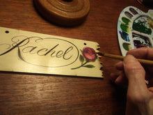 Load image into Gallery viewer, Bespoke hand painted wooden plaques