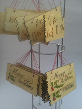 Load image into Gallery viewer, "Merry Christmas" Hand painted plaque