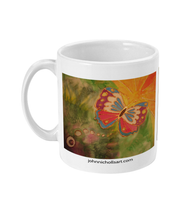 Load image into Gallery viewer, 11oz Mug "Transformation" Butterfly