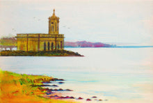 Load image into Gallery viewer, Quality A4 Print or download "Normanton Church Rutland water" *This item can be personalised*