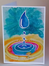Load image into Gallery viewer, 5x7" "Teardrop" card