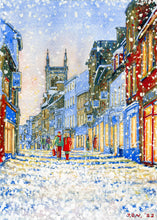 Load image into Gallery viewer, Stamford Winter scene A6 cards (pack of 5)