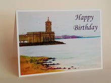 Load image into Gallery viewer, 5x7" Card " Normanton Church Rutland Water" (Available as Blank, Birthday card or personalised)