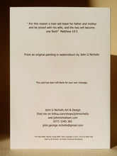 Load image into Gallery viewer, 5x7" "On your Wedding day" Card