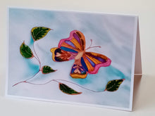 Load image into Gallery viewer, 7x5" Blank card "Onwards" Butterfly Card