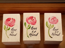 Load image into Gallery viewer, Bespoke solid beech tealight holders.