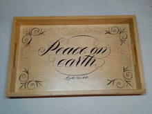 Load image into Gallery viewer, Hand painted Christmas Trays