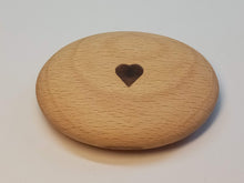 Load image into Gallery viewer, Wooden Beech pebbles"Heart"