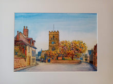 Load image into Gallery viewer, A4 Print "St George's Church Stamford" available as mounted/framed print.
