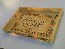 Load image into Gallery viewer, Bespoke hand painted wooden trays