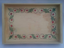 Load image into Gallery viewer, Hand painted Christmas Trays