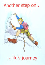Load image into Gallery viewer, 5x7" Another Step on life's journey Card