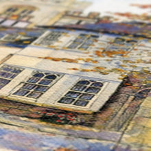 Load image into Gallery viewer, Barn Hill Watercolour Canvas