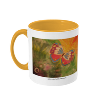 Load image into Gallery viewer, Two Toned Mug "Transformation" Butterfly
