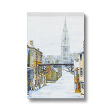 Load image into Gallery viewer, St Mary's Stamford in the snow Canvas