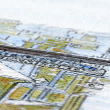 Load image into Gallery viewer, St Mary's Stamford in the snow Canvas