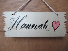 Load image into Gallery viewer, Bespoke hand painted wooden plaques