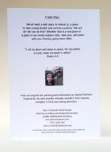 Load image into Gallery viewer, 7x5" "A Safe Place" Blank Card
