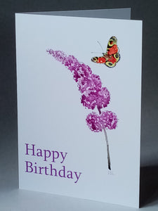 Pack of 5 "Happy Birthday" cards       *OVER 50% OFF*