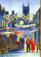 Load image into Gallery viewer, Stamford Winter scene A6 cards (pack of 5)
