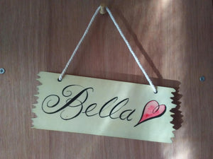 Bespoke hand painted wooden plaques