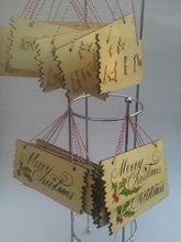 Load image into Gallery viewer, &quot;Merry Christmas&quot; Hand painted plaque
