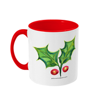 Load image into Gallery viewer, Two Toned Mug  &quot;Holly&quot;
