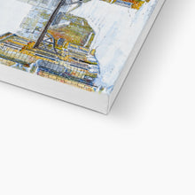 Load image into Gallery viewer, St Mary&#39;s Stamford in the snow Canvas
