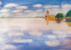 "A beautiful day at Rutland water" A6 cards (pack of 5)