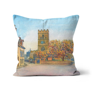 St Georges Church Autumn Cushion