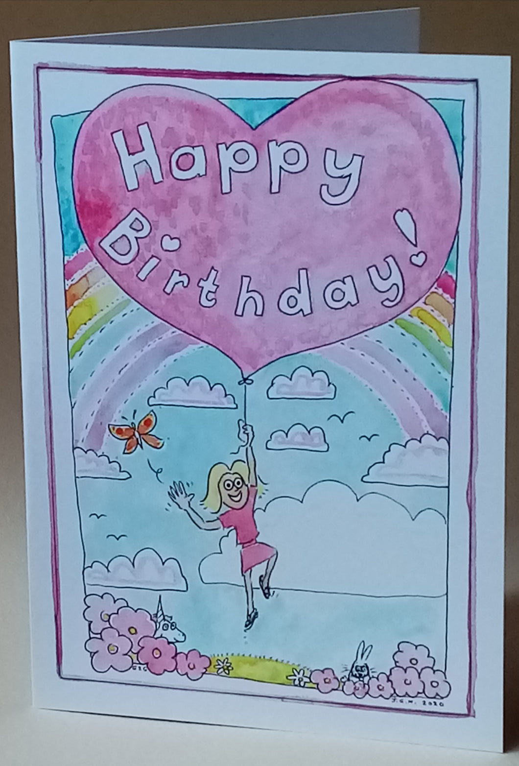 Variety pack of Childrens Birthday Cards.  (Size 5x7