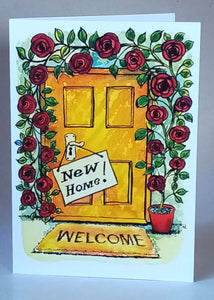 5x7" "New Home" Card