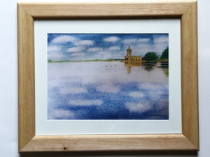 A Beautiful Day At Rutland Water Available As Mounted/framed Print Or A Digital Download Mounted