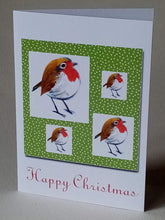 Load image into Gallery viewer, Pack of A6 &quot;Robin&quot; Christmas cards
