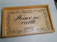 Load image into Gallery viewer, Hand painted Christmas Trays
