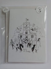 Load image into Gallery viewer, Pack of 5 5x7&quot;  Cards &quot;St George&#39;s Church Stamford.
