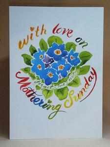 5x7" Mothering Sunday " card