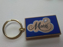 Load image into Gallery viewer, Bespoke Personalised wooden keyrings.
