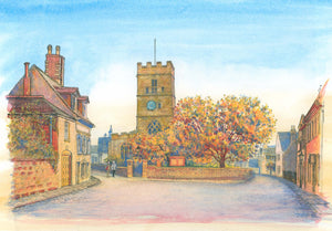 Variety pack Stamford area blank cards.  (Size 5x7")