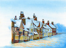 Load image into Gallery viewer, Stamford Winter scene A6 cards (pack of 5)
