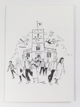 Load image into Gallery viewer, Pack of 5 5x7&quot;  Cards &quot;St George&#39;s Church Stamford.
