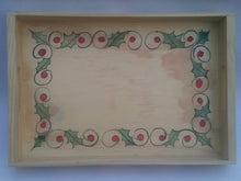 Load image into Gallery viewer, Hand painted Christmas Trays
