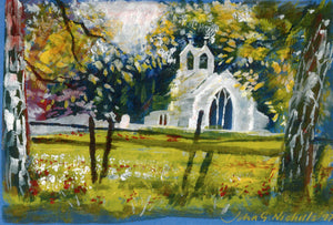 7x5" Card "Little Casterton Church" Rutland