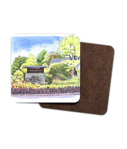 4 Pack Hardboard Coasters Barrow-Upon-Soar Leicestershire.