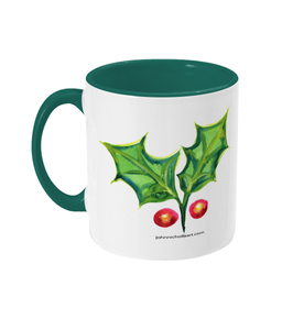 Two Toned Mug  "Holly"