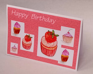 Variety pack of Adult Birthday Cards.  (Size 5x7")