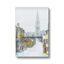 Load image into Gallery viewer, St Mary&#39;s Stamford in the snow Canvas
