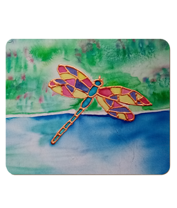 Hardboard Placemat silk "Dragonfly"