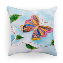 Load image into Gallery viewer, Onwards Butterfly Cushion
