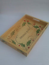 Load image into Gallery viewer, Bespoke hand painted wooden trays
